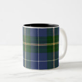 Tartan van Nova Scotia Tweekleurige Koffiemok (Voorkant rechts)
