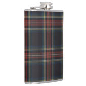Tartan Vinyl Wrapped Flask, 8 oz. Heupfles (Rechts)
