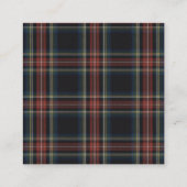 Tartan Visitekaartje (Achterkant)