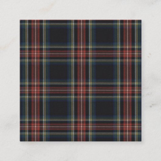 Tartan Visitekaartje (Voorkant)