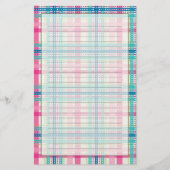 Tartan, vlakpatroon briefpapier (Voorkant)
