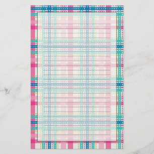Tartan, vlakpatroon briefpapier
