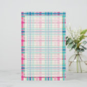 Tartan, vlakpatroon briefpapier (Staand voorkant)