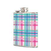 Tartan, vlakpatroon heupfles (Links)