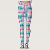 Tartan, vlakpatroon leggings (Voorkant)