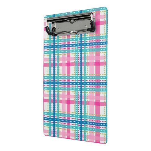 Tartan, vlakpatroon mini klembord (Angled2)