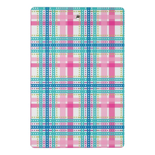Tartan, vlakpatroon mini klembord (Achterkant)