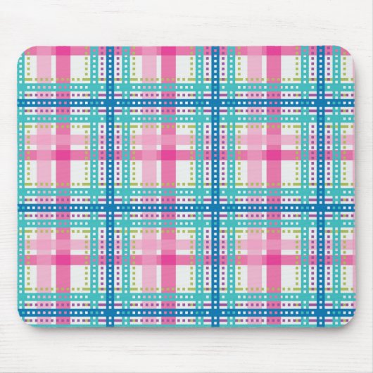 Tartan, vlakpatroon muismat (Voorkant)