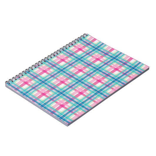 Tartan, vlakpatroon notitieboek (Linkerzijde)