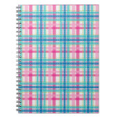 Tartan, vlakpatroon notitieboek (Voorkant)