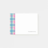 Tartan, vlakpatroon post-it® notes (Voorkant)