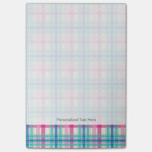 Tartan, vlakpatroon post-it® notes