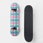 Tartan, vlakpatroon skateboard (Voorkant)