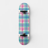 Tartan, vlakpatroon skateboard (Voorkant)