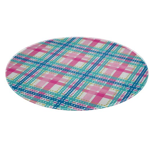 Tartan, vlakpatroon snijplank (Hoek)
