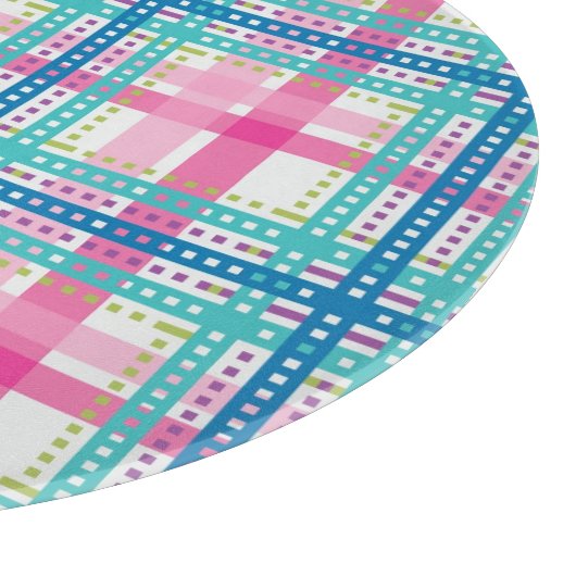 Tartan, vlakpatroon snijplank (Hoek)