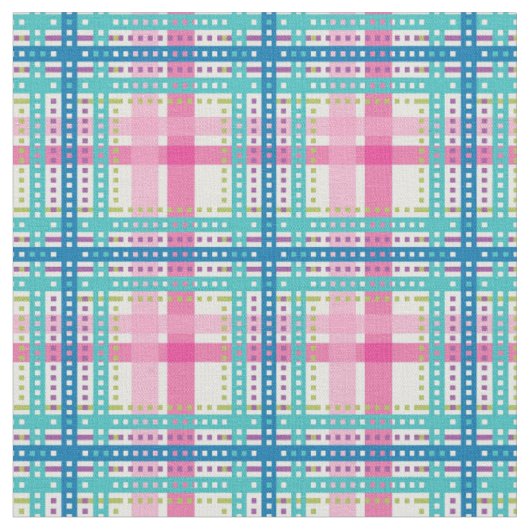 Tartan, vlakpatroon stof (Close Up)