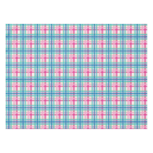 Tartan, vlakpatroon tafelkleed (Voorkant (Horizontaal))
