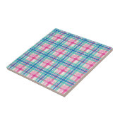 Tartan, vlakpatroon tegeltje (Zijkant)