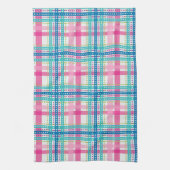 Tartan, vlakpatroon theedoek (Verticaal)