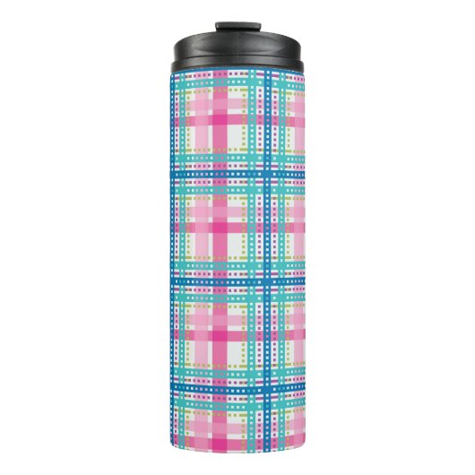 Tartan, vlakpatroon thermosbeker (Voorkant)