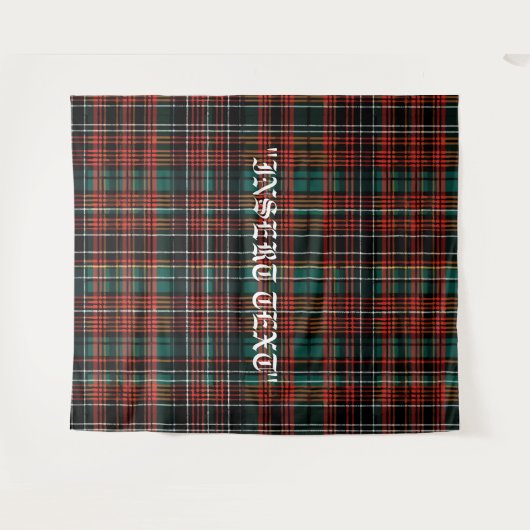 Tartan Wandkleed (Voorkant (horizontaal))