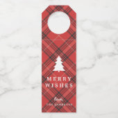 Tartan Wine Label (Voorkant)