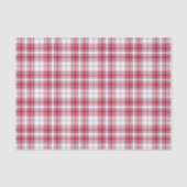 Tartan - Wit Rood Zwart Tissuepapier (Voorkant)