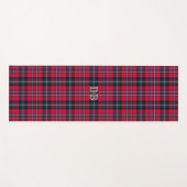 Tartan Yoga Mat w/out uw initiaal(s) of naam (Voorkant (horizontaal))