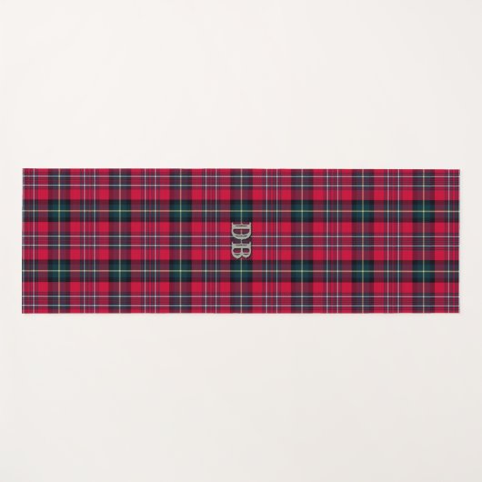 Tartan Yoga Mat w/out uw initiaal(s) of naam (Voorkant (horizontaal))