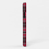 Tartan - Zwart Lumberjack Red en uit White Case-Mate iPhone Case (Achterkant/rechts)