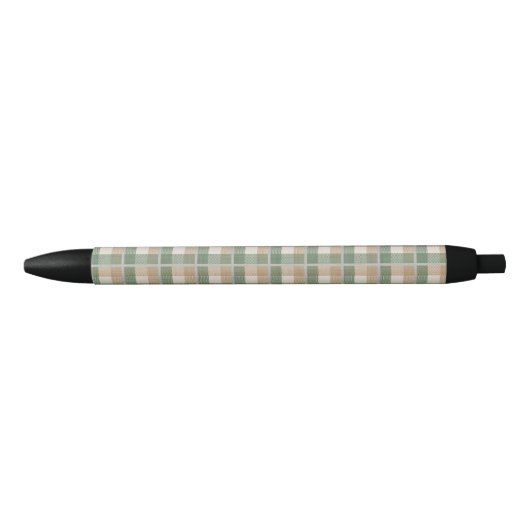 Tartan Zwarte Inkt Pen (Voorkant)