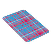 Tartanblauw en rood magneet (Rechterzijde)