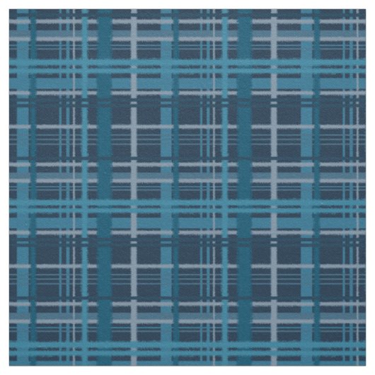 Tartanblauw patroon stof (Swatch)