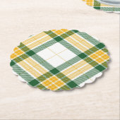 Tartanpapier Onderzetter (Gekanteld)