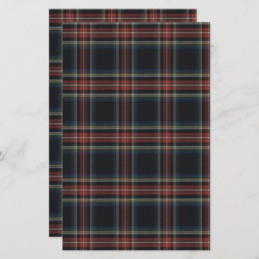 Tartanpapierblad (Voorkant / Achterkant)