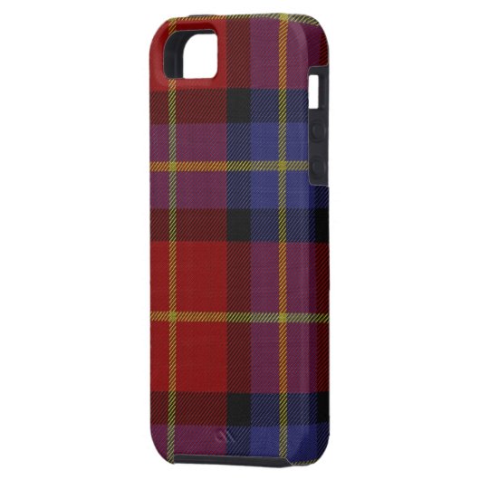 Tartanpatroon Case-Mate iPhone Case (Achterkant Links)