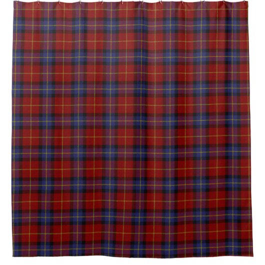 Tartanpatroon Douchegordijn (Voorkant)
