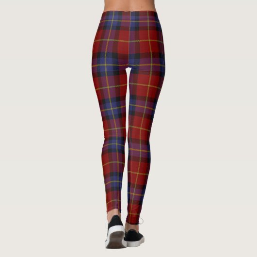 Tartanpatroon Leggings (Achterkant)