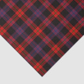 Tartanpatroon van bruine familie tissuepapier (Detail)