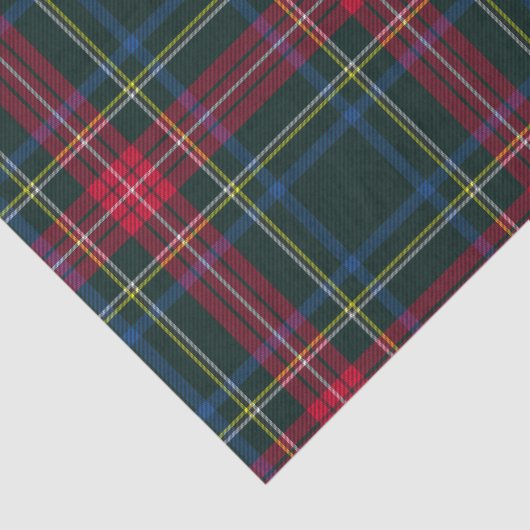 Tartanthematapier Tissuepapier (Detail)