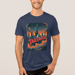  Tartaria samenzwering retro Tri-Blend Shirt