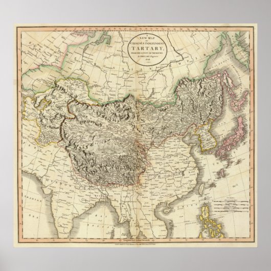 Tartary, Chinees & onafhankelijk Poster (Voorkant)