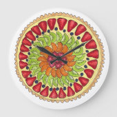 Tarte aux Fruits Fruit Tart Pie Grote Klok (Voorkant)