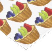 Tarte aux Fruits Fruit Tart Pie Tafelkleed (Gekanteld)