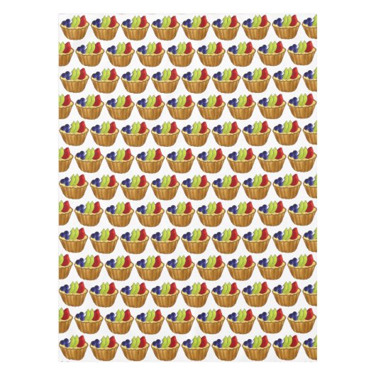 Tarte aux Fruits Fruit Tart Pie Tafelkleed (Voorkant)