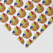 Tarte aux Fruits Fruit Tart Pie Tissuepapier (Detail)