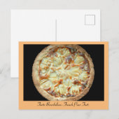 Tarte Bourdaloue, een Franse peer tart foto. Briefkaart (Voorkant / Achterkant)