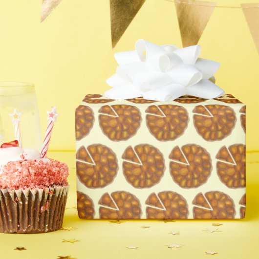 Tarte Tatin French Apple Fruit Tart Pie Pastry Cadeaupapier (Verjaardagsfeest)