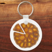 Tarte Tatin French Apple Fruit Tart Pie Pastry Sleutelhanger (Achterkant)